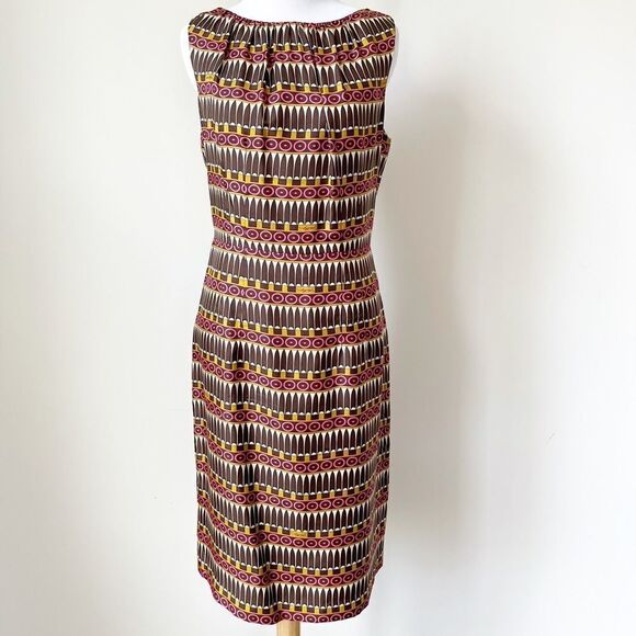 Retro Milly of New York Silk Sheath Dress - Picture 1 of 4